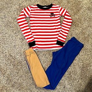 Hanna Andersson Size 160 (14) Pirate Long Johns